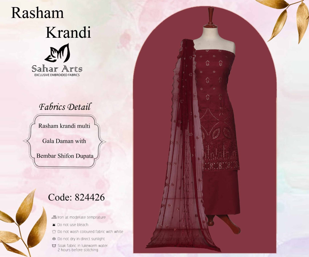 RASHAN KARANDI BY SAHAR ARTS (PACK OF 09)