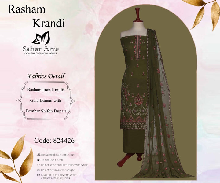 RASHAN KARANDI BY SAHAR ARTS (PACK OF 09)