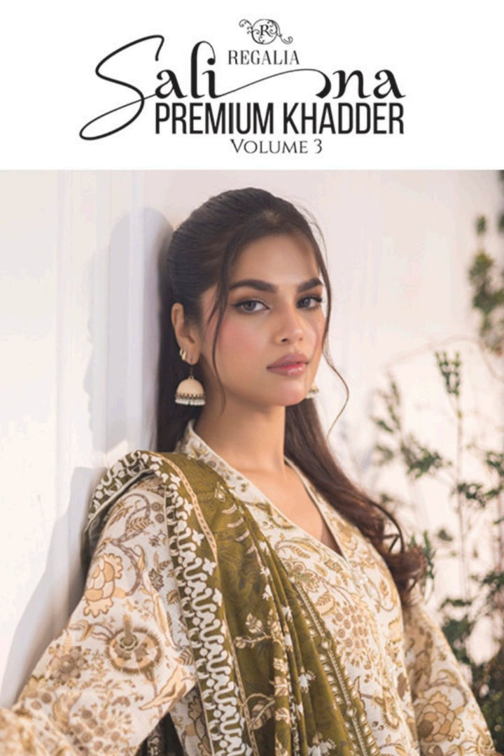 SALINA KHADDAR VOL-03 BY REGALIA (PACK OF 10)