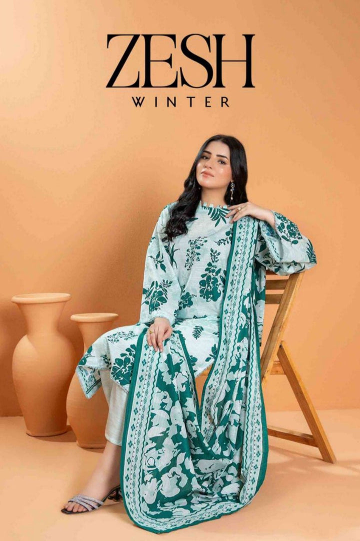 ZESH KHADDAR DROP-01 WINTER COLLECTION (PACK OF 14)