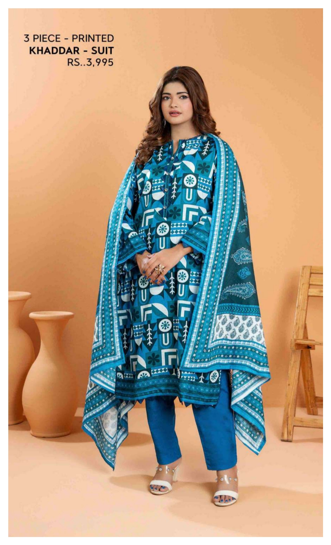 ZESH KHADDAR DROP-01 WINTER COLLECTION (PACK OF 14)